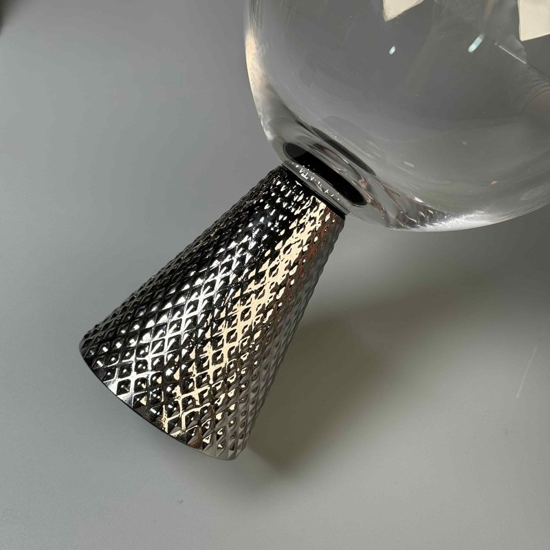 গুণ Electroplate Diamond Base Wine Glass Set কারখানা