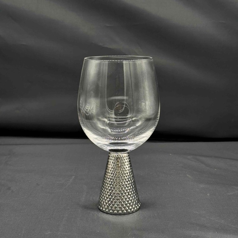 গুণ Electroplate Diamond Base Wine Glass Set কারখানা