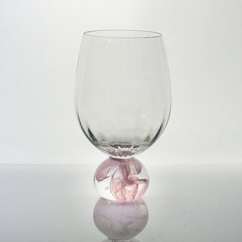 গুণ High Clarity Pink Cloud Crystal Wine Glass Set Designed for in Restaurants Bars and Wine Tasting Events Offering Superior Presentation কারখানা