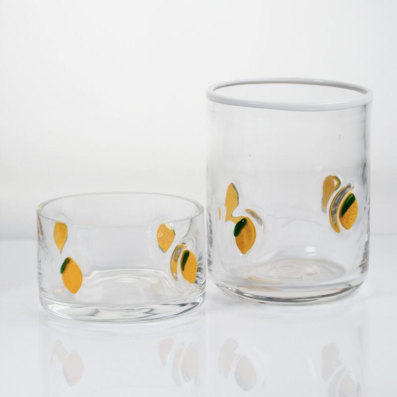 গুণ Hand Blown 400ml Lead-Free Crystal Glass Tumbler - Versatile Whiskey Glass for Juice and Coffee কারখানা