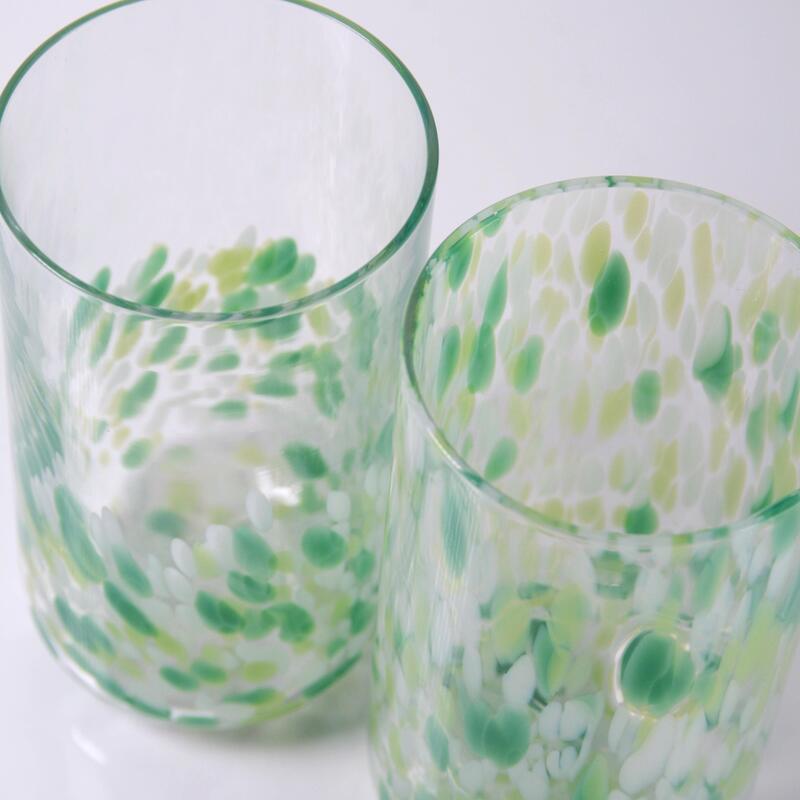 গুণ Hand Blown 500ml Lead-free Crystal Glass Tumbler - Artisan Drinking Glass for Whiskey and Juice কারখানা