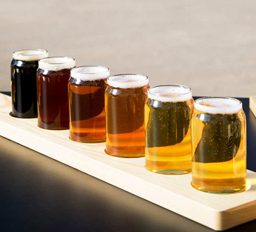 গুণ 250ml Customize Craft Beer Glasses With Logo Printing কারখানা