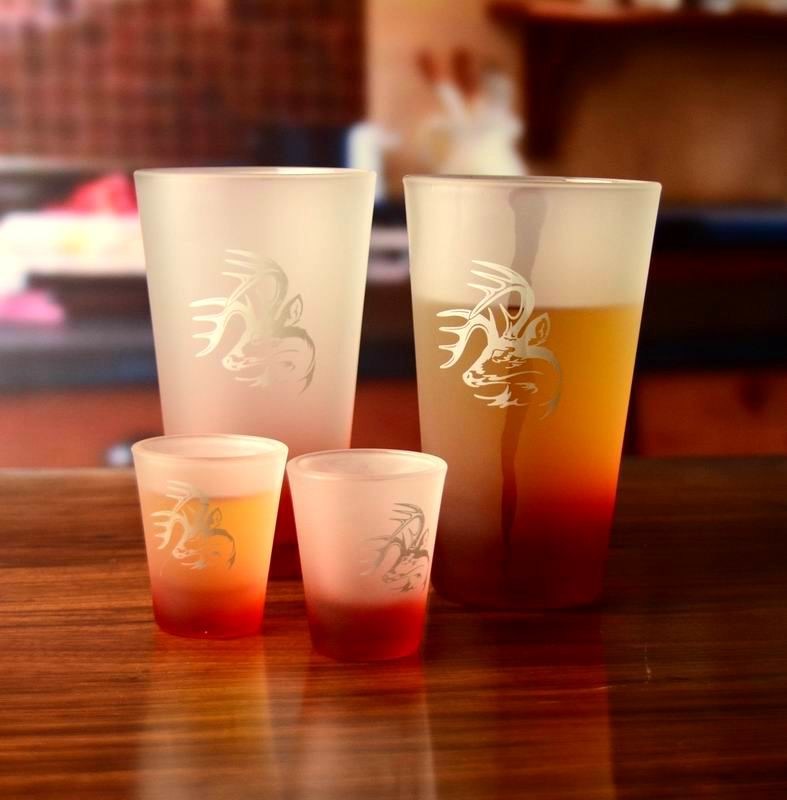 গুণ 2oz Tinting Color Frozen Matte Unique Shot Glasses কারখানা