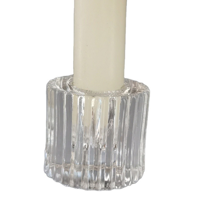 গুণ Crystal Embossed Mini Candle Stand for special event কারখানা