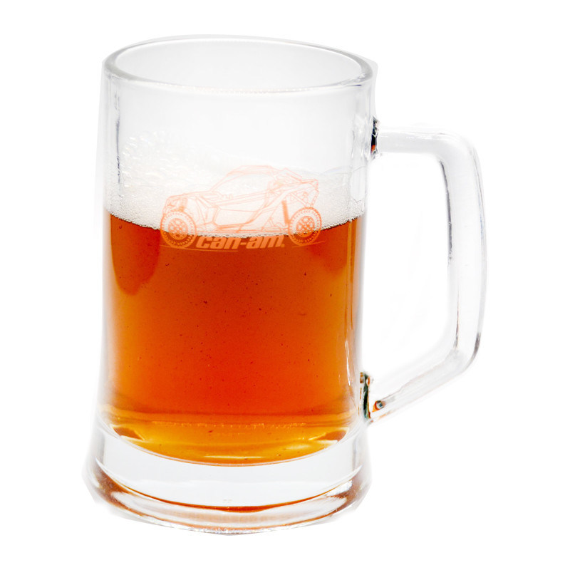 গুণ 23oz Heavy Duty Beer Stein Decorated Craft Beer Glasses কারখানা