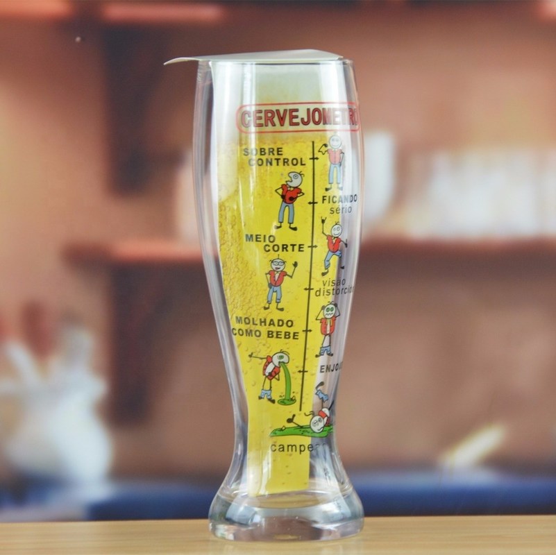 গুণ Decorative 55oz SGS Certificate Craft Beer Glasses কারখানা