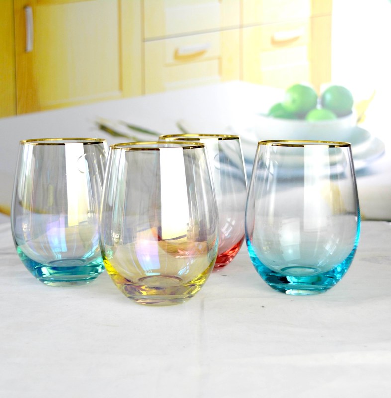 গুণ Golden Rim Crystal Wine কারখানা