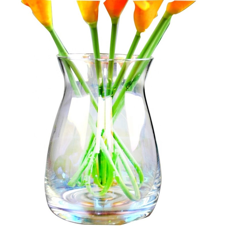 গুণ Rainbow Decorative Glass Vase কারখানা