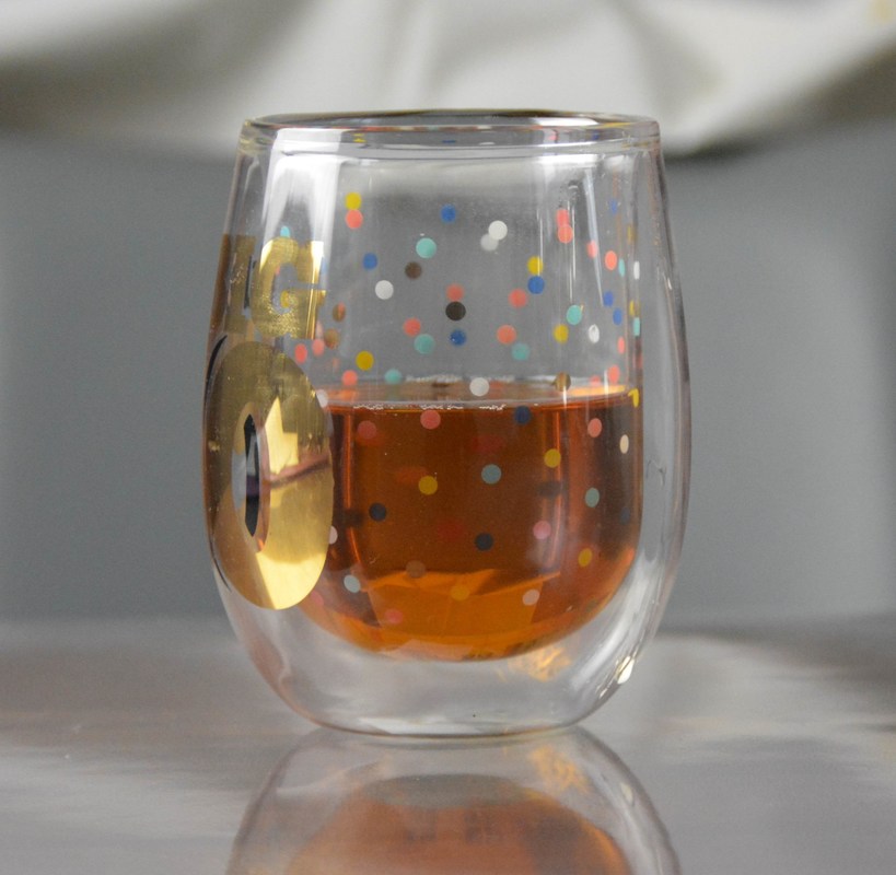 গুণ High Borosilicate Double Wall Handmade Whiskey Glass কারখানা