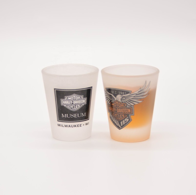 গুণ 1.5oz Frosted High End Unique Shot Glasses For Liquor কারখানা