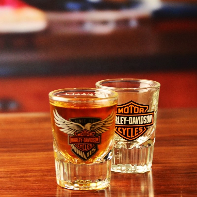 গুণ 2oz Unique Shot Glasses কারখানা