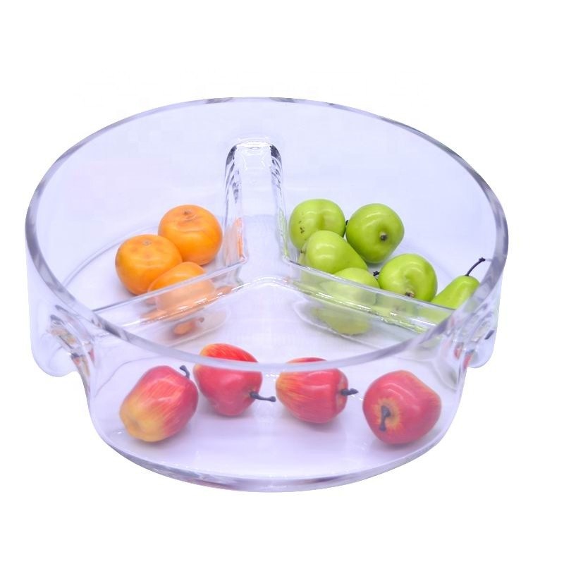 গুণ Handmade Glass Fruit Plate কারখানা