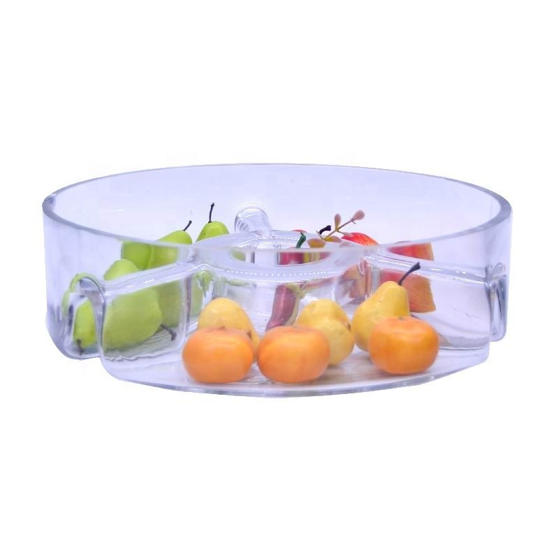 গুণ Handmade Glass Fruit Plate কারখানা