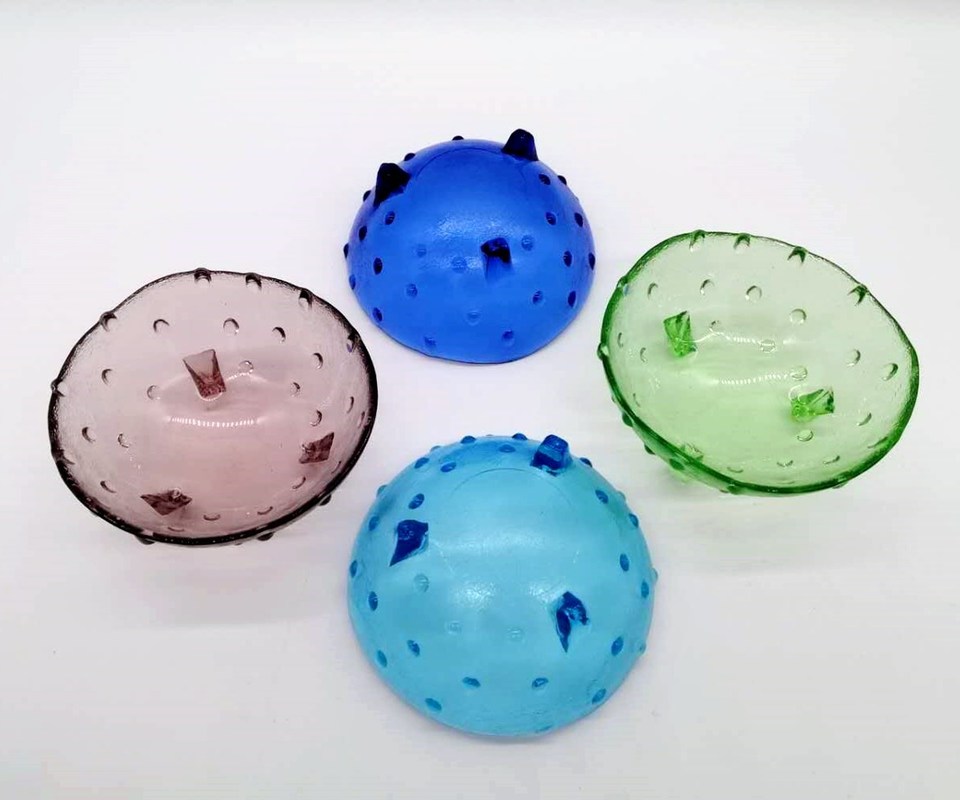 গুণ Unique 3 Feet Glass Charger Plates For Fruit And Dessert কারখানা