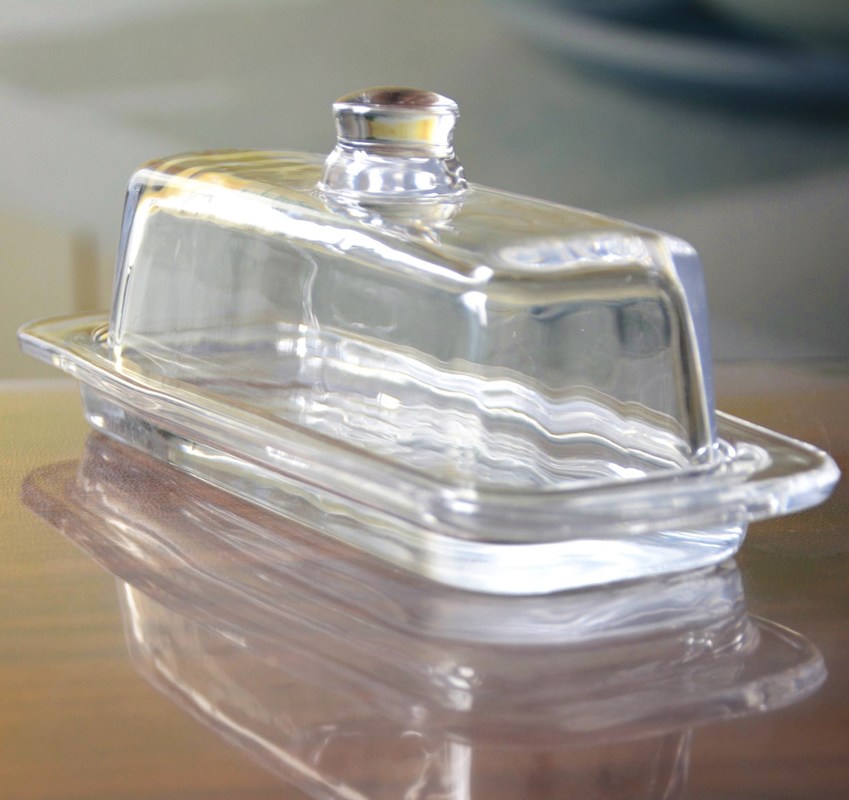 গুণ Rectangle Cake Glass Charger Plates With Cover কারখানা