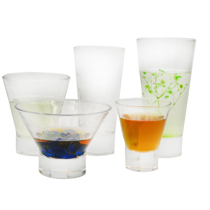 গুণ Thick Bottom Heavy Duty Crystal Highball Tumblers কারখানা