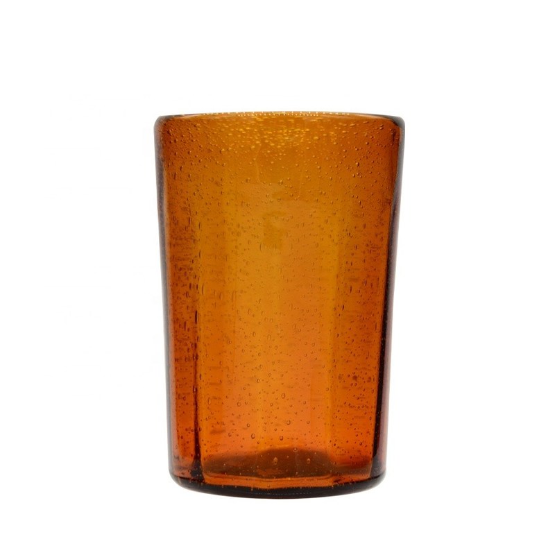 গুণ Round Thicker Wall Mexican Bubble Crystal Cocktail Glasses কারখানা