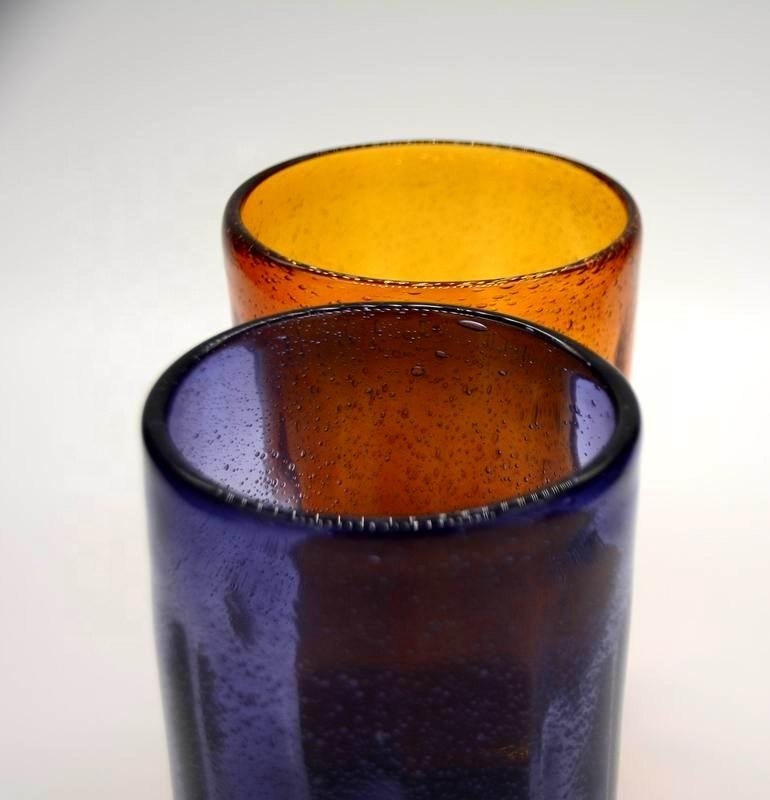 গুণ Round Thicker Wall Mexican Bubble Crystal Cocktail Glasses কারখানা