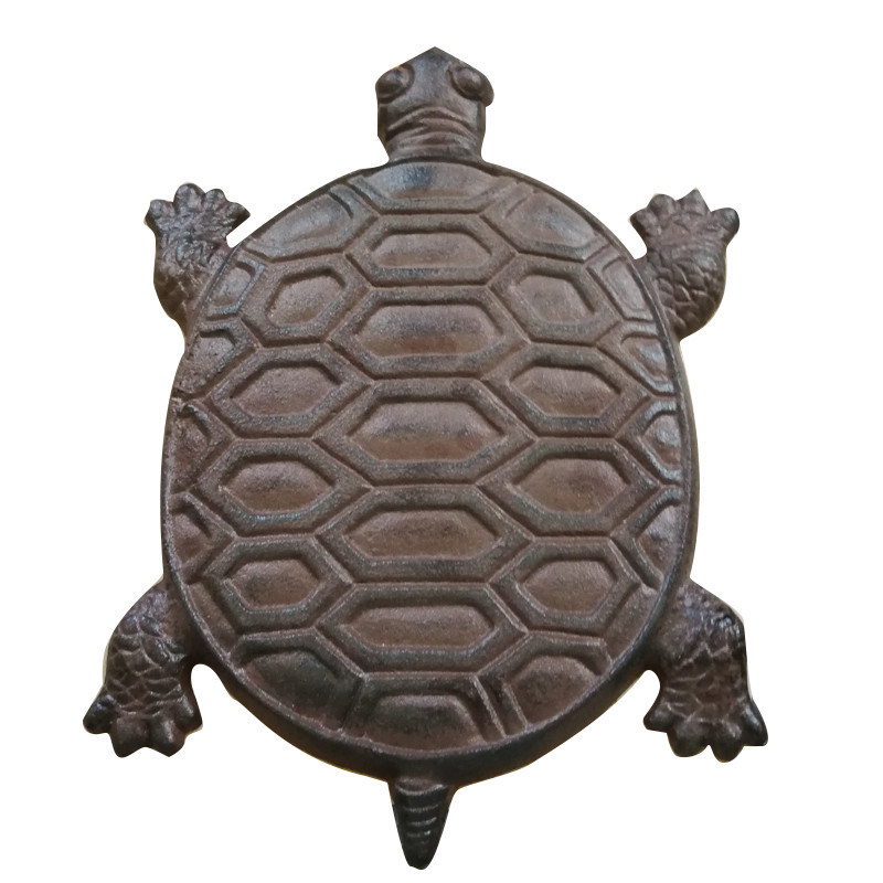 গুণ Turtle Metal Stepping Stone Cast Iron Crafts For Garden কারখানা