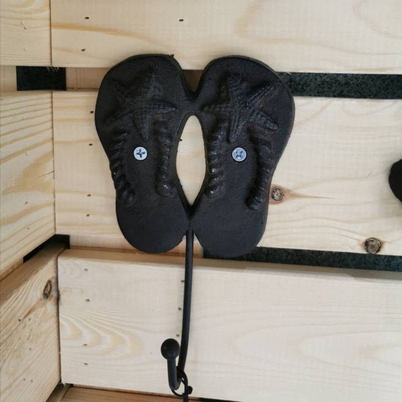 গুণ Home Decoration Wrought Iron Coat Hooks Cast Iron Crafts কারখানা