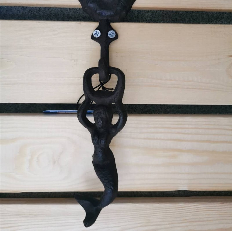 গুণ Customized Mermaid Cast Iron Wine Bottle Opener For Bar কারখানা