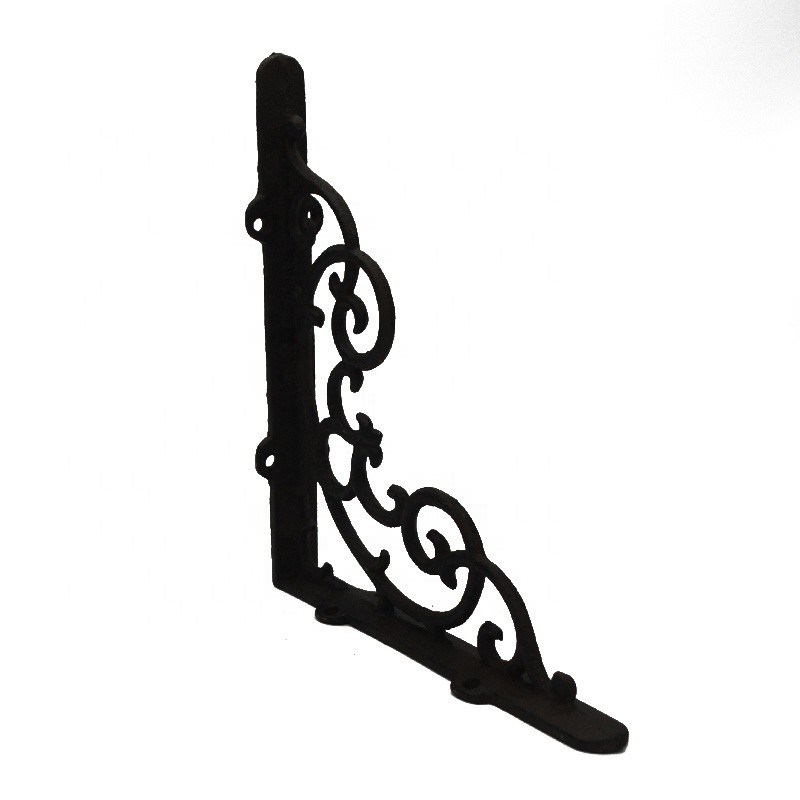 গুণ Vintage Classic Pattern Cast Iron Shelf Bracket For Shop কারখানা