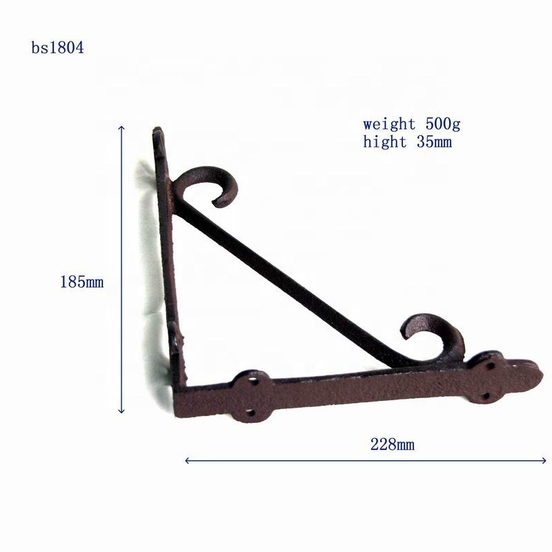 গুণ Home Decor Retro Cast Iron Coat Hook Cast Iron Crafts কারখানা