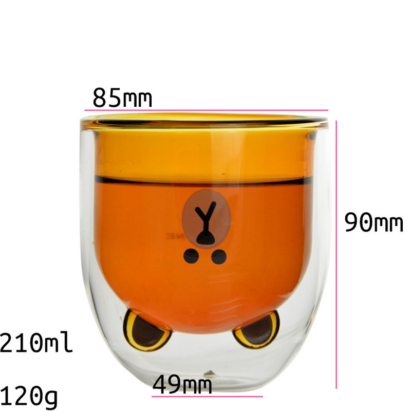 গুণ Pooh Bear Double Walled Wine Tumbler কারখানা