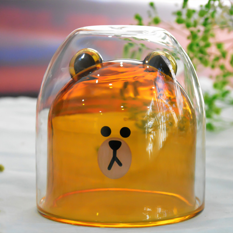 গুণ Pooh Bear Double Walled Wine Tumbler কারখানা