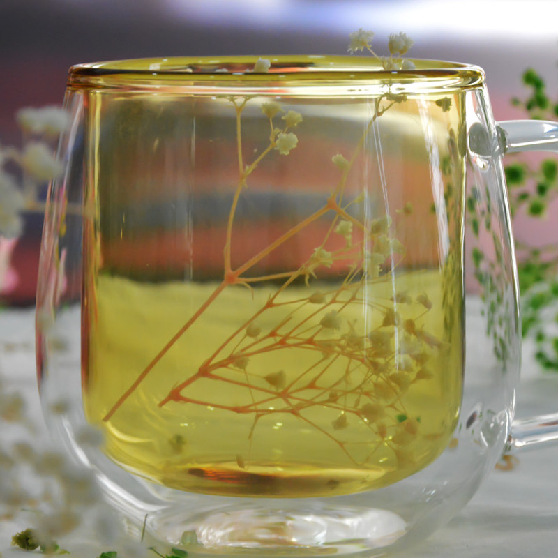 গুণ Large Capacity Double Layer Tumbler Drinking Glasses কারখানা