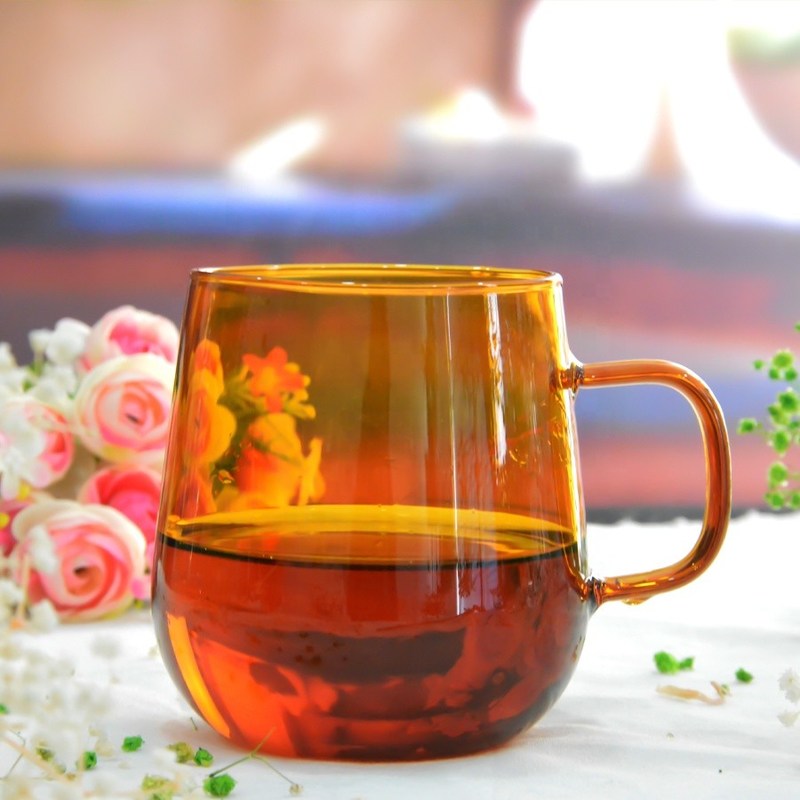 গুণ Colored High Borosilicate Tumbler Drinking Glasses কারখানা