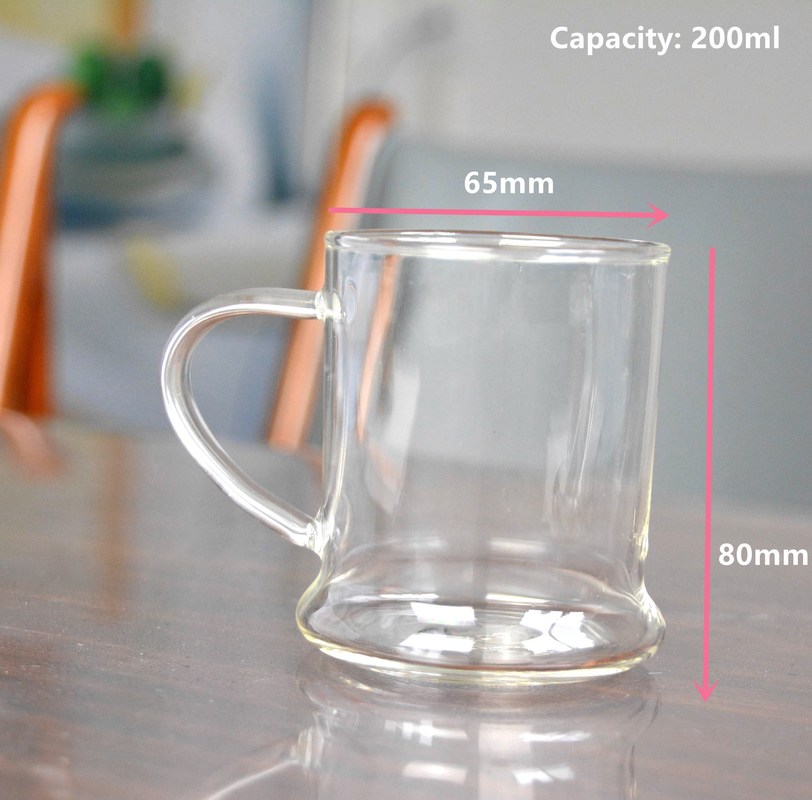 গুণ Heat Resistant Borosilicate Clear Tumbler Drinking Glasses কারখানা