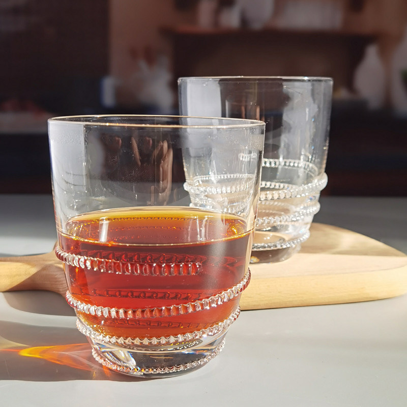 গুণ Creative Hemp Rope Winding Tumbler Drinking Glasses Lead Free কারখানা