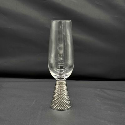 গুণ Electroplate Diamond Base Wine Glass Set কারখানা