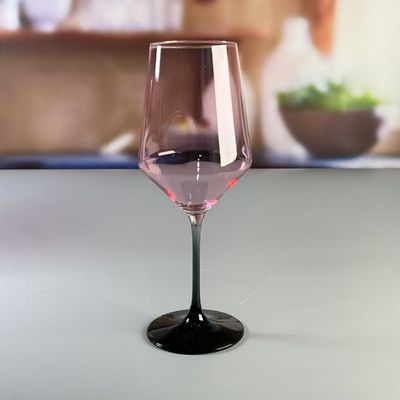 গুণ Hand-blow Color Gradient Wine Glass Set High Quality Crystal Wine Glass For Gift For Weeding কারখানা
