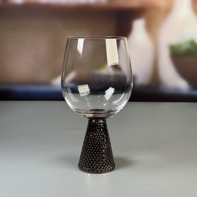 গুণ Electroplate Diamond Base Wine Glass Set কারখানা