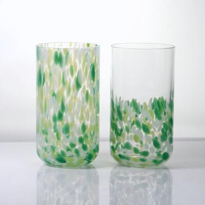 গুণ Hand Blown 500ml Lead-free Crystal Glass Tumbler - Artisan Drinking Glass for Whiskey and Juice কারখানা