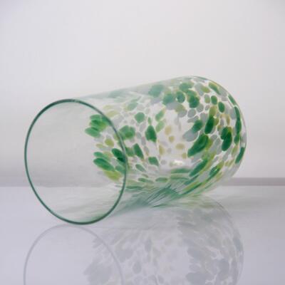 গুণ Hand Blown 500ml Lead-free Crystal Glass Tumbler - Artisan Drinking Glass for Whiskey and Juice কারখানা