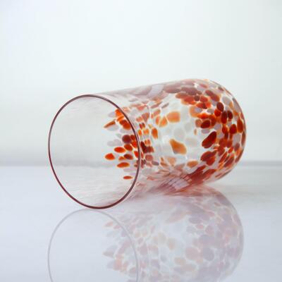গুণ Hand Blown 500ml Lead-free Crystal Glass Tumbler - Artisan Drinking Glass for Whiskey and Juice কারখানা