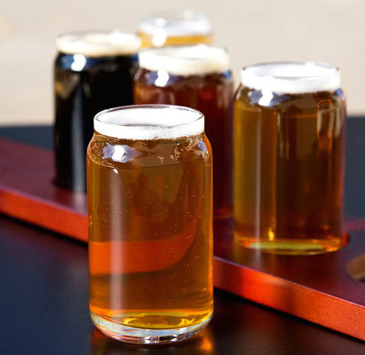 গুণ 250ml Customize Craft Beer Glasses With Logo Printing কারখানা