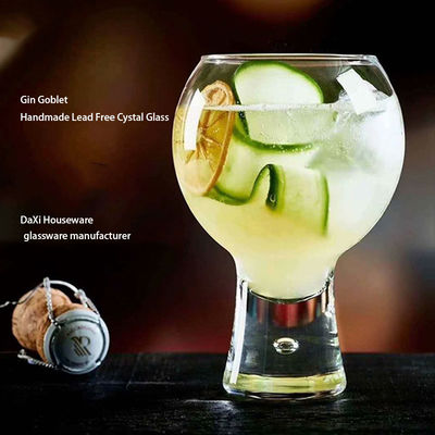 গুণ Heavy Duty Crystal Martini Glasses কারখানা