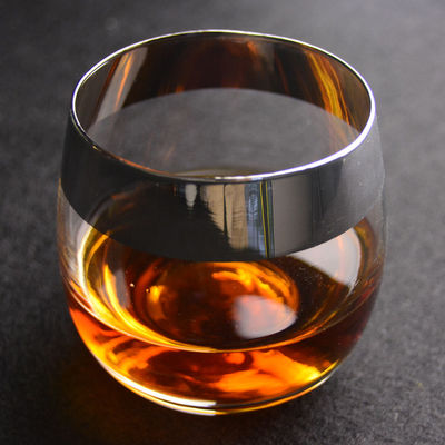 গুণ Round Handmade Whiskey Glass কারখানা