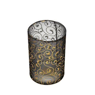 গুণ Decorative Handmade Silk Sleeve Coat Cylinder Candle Holders কারখানা