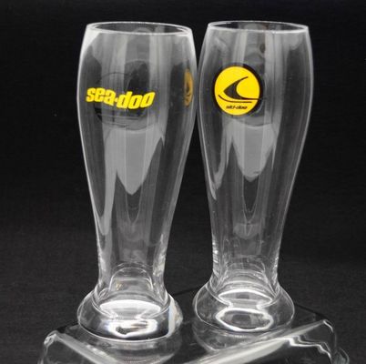 গুণ Customized Color Logo Germany Pilsner Craft Beer Glasses কারখানা