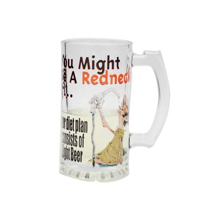 গুণ Color Print Decorated Mug Craft Beer Glasses কারখানা