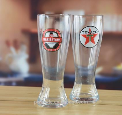 গুণ Customized 12 Oz Pilsner Glass For Promotion Gift কারখানা
