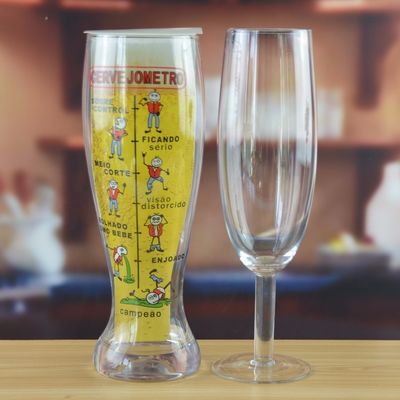 গুণ Decorative 55oz SGS Certificate Craft Beer Glasses কারখানা