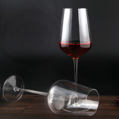 গুণ Hand Blowned Thin Wall Lead Free Crystal Wine Glass কারখানা