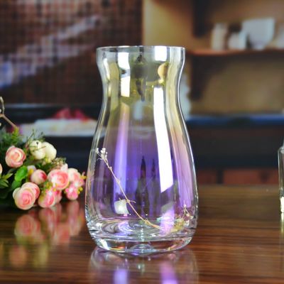 গুণ Rainbow Decorative Glass Vase কারখানা