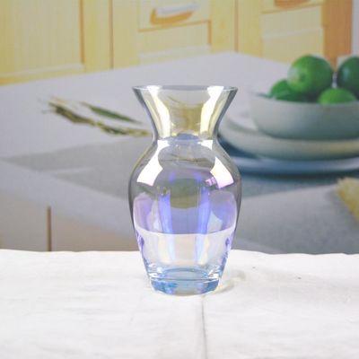গুণ Customize Irridescent Decorative Glass Vase For Home কারখানা